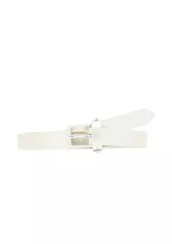 Кожаный ремень COMMA Belt, белый