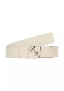 Кожаный ремень COMMA Belt, бежевый