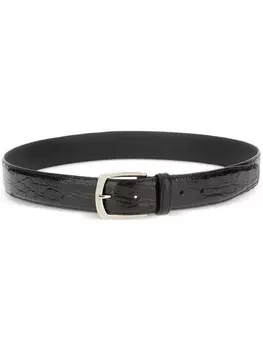 Кожаный ремень D'amico, черный