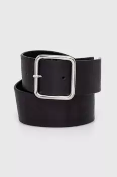 Кожаный ремень Diesel, черный