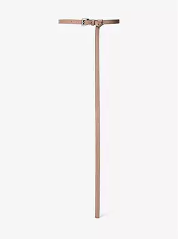 Кожаный ремень для брюк Joni Michael Kors, коричневый