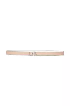 Кожаный ремень двусторонний Lauren Ralph Lauren, мультиколор