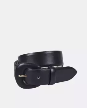 Кожаный ремень El Caballo, черный