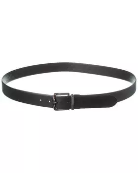 Кожаный ремень Emporio Armani, черный