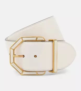 Кожаный ремень Etro, Bianco Latte