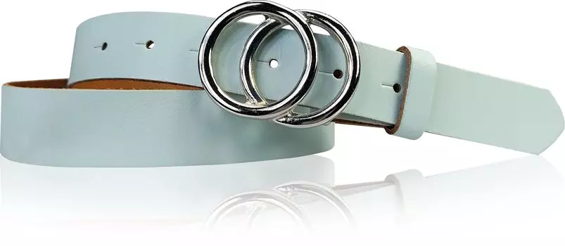 Кожаный ремень FRONHOFER, аква