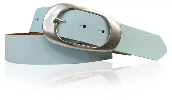 Кожаный ремень FRONHOFER, аква