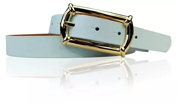 Кожаный ремень FRONHOFER, аква