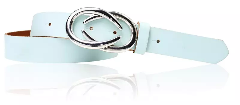 Кожаный ремень FRONHOFER, аква