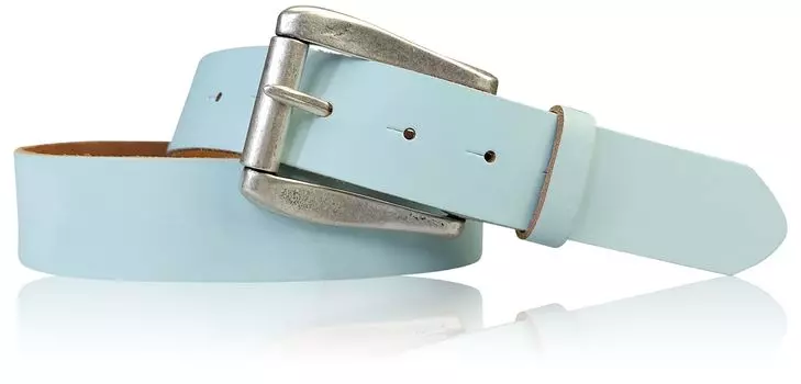 Кожаный ремень FRONHOFER, аква