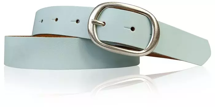 Кожаный ремень FRONHOFER, аква