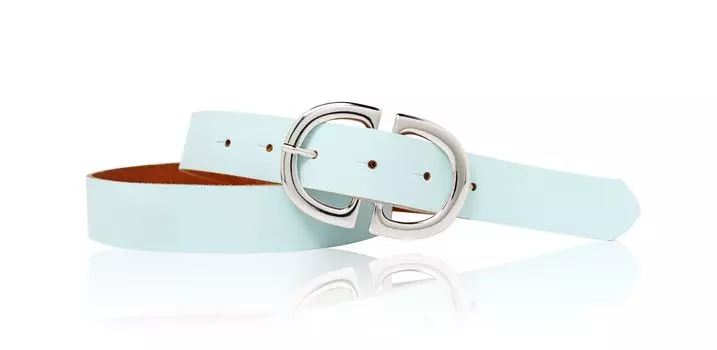 Кожаный ремень FRONHOFER, аква