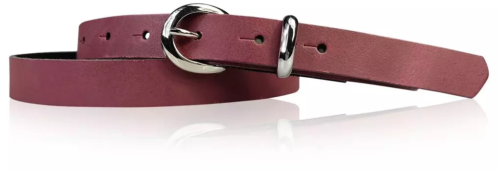 Кожаный ремень FRONHOFER, бордо