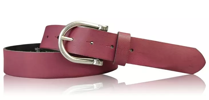 Кожаный ремень FRONHOFER, бордо
