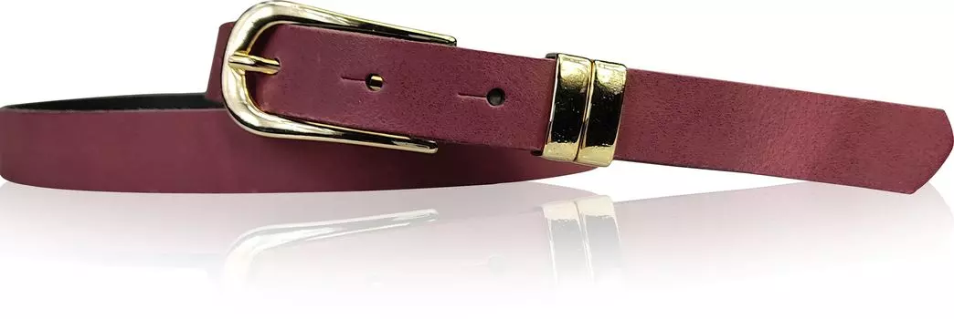 Кожаный ремень FRONHOFER, бордо