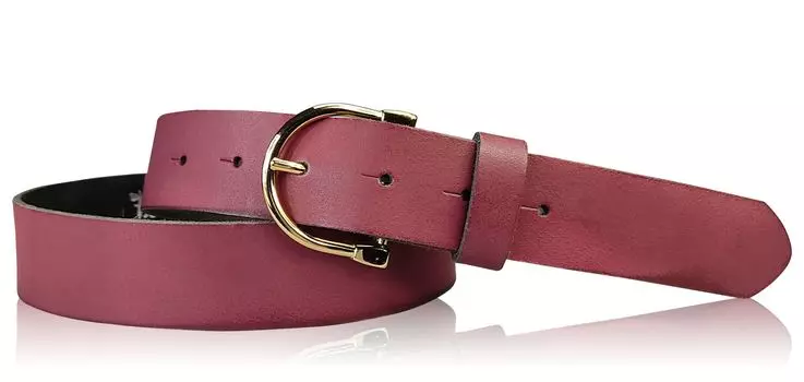 Кожаный ремень FRONHOFER, бордо