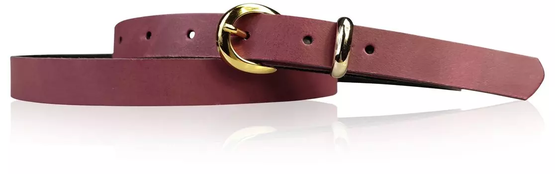 Кожаный ремень FRONHOFER, бордо