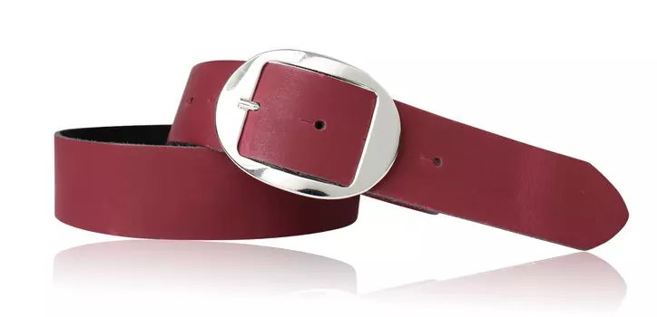 Кожаный ремень FRONHOFER, бордо