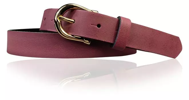 Кожаный ремень FRONHOFER, бордо