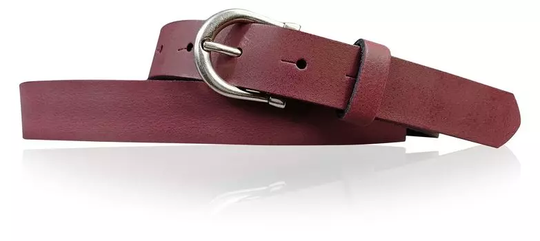Кожаный ремень FRONHOFER, бордо