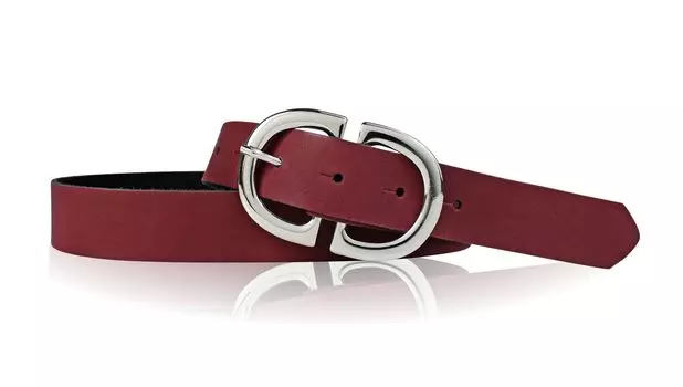 Кожаный ремень FRONHOFER, бордо