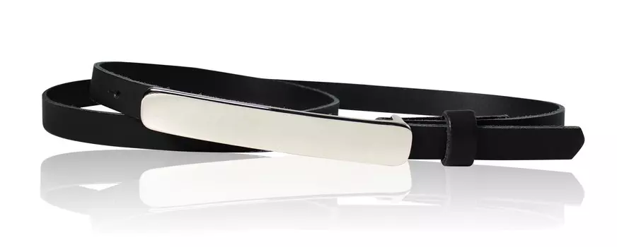 Кожаный ремень FRONHOFER, черный