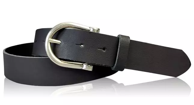 Кожаный ремень FRONHOFER, черный