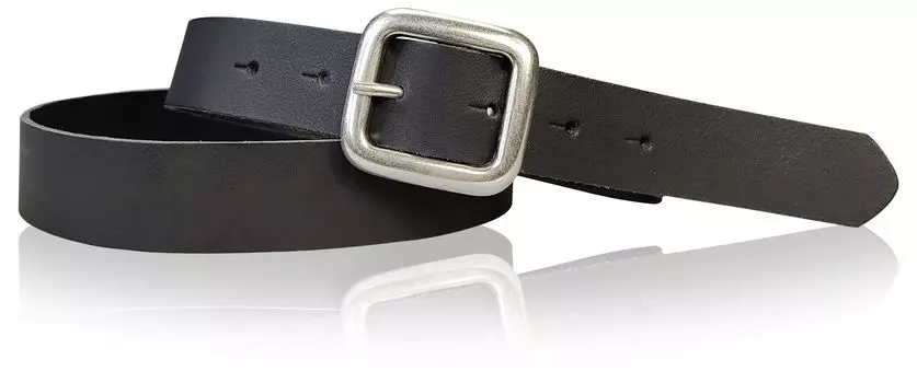 Кожаный ремень FRONHOFER, черный