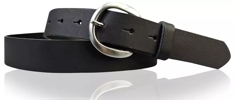 Кожаный ремень FRONHOFER, черный