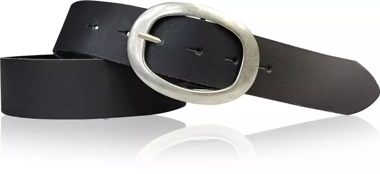 Кожаный ремень FRONHOFER, черный