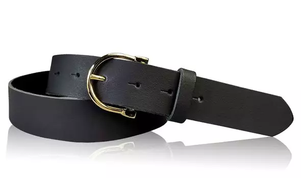 Кожаный ремень FRONHOFER, черный