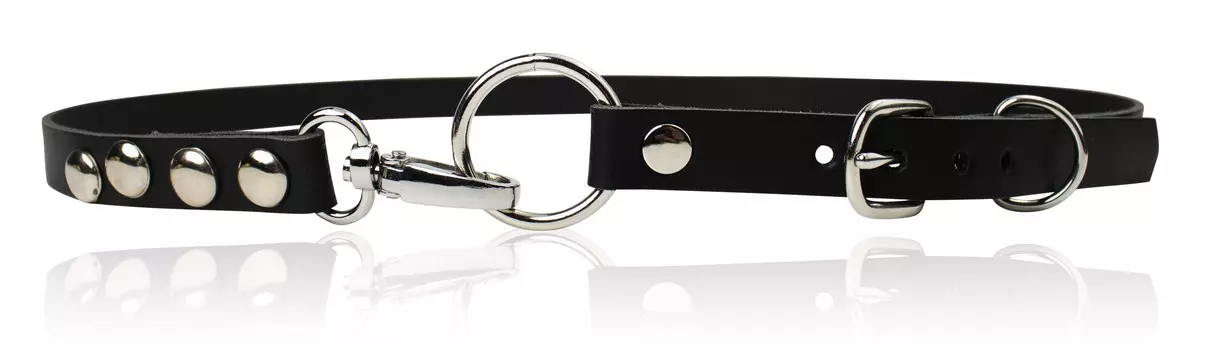 Кожаный ремень FRONHOFER, черный