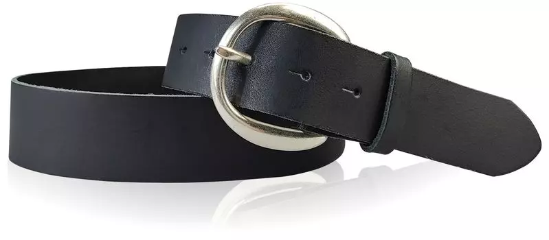 Кожаный ремень FRONHOFER, черный