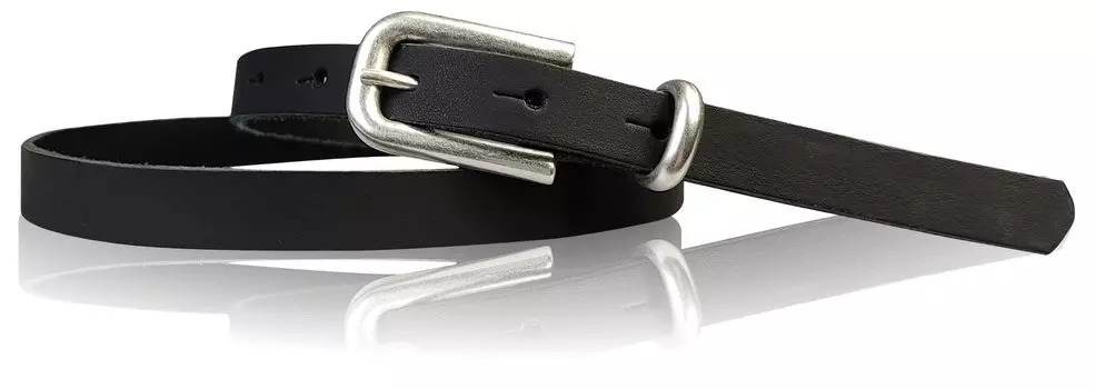 Кожаный ремень FRONHOFER, черный