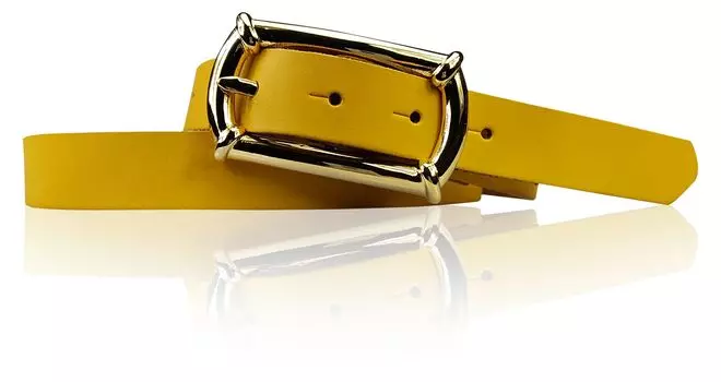 Кожаный ремень FRONHOFER, цвет Curry