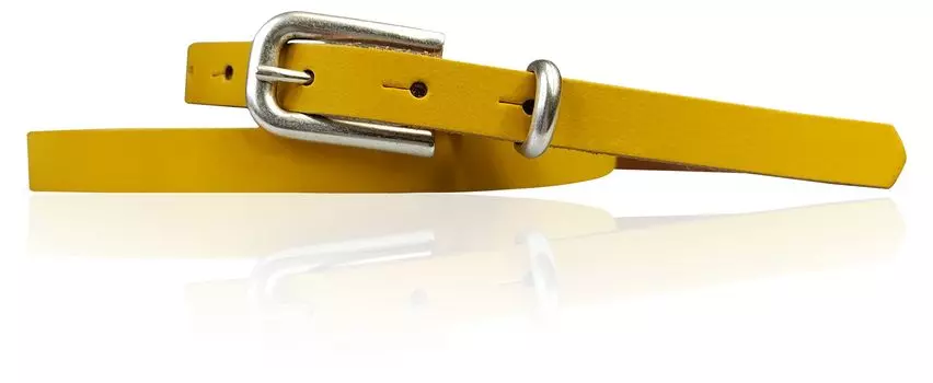 Кожаный ремень FRONHOFER, цвет Curry