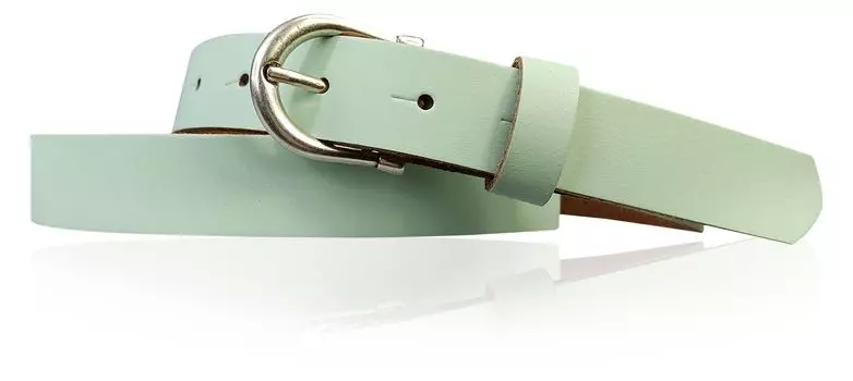Кожаный ремень FRONHOFER, цвет Pistazie