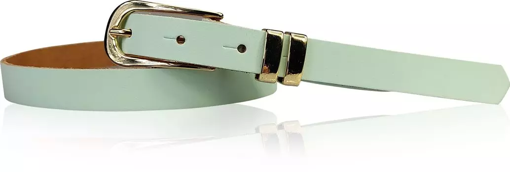 Кожаный ремень FRONHOFER, цвет Pistazie