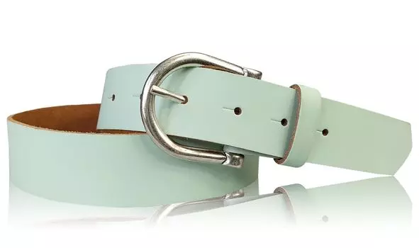 Кожаный ремень FRONHOFER, цвет Pistazie