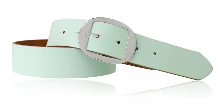 Кожаный ремень FRONHOFER, цвет Pistazie