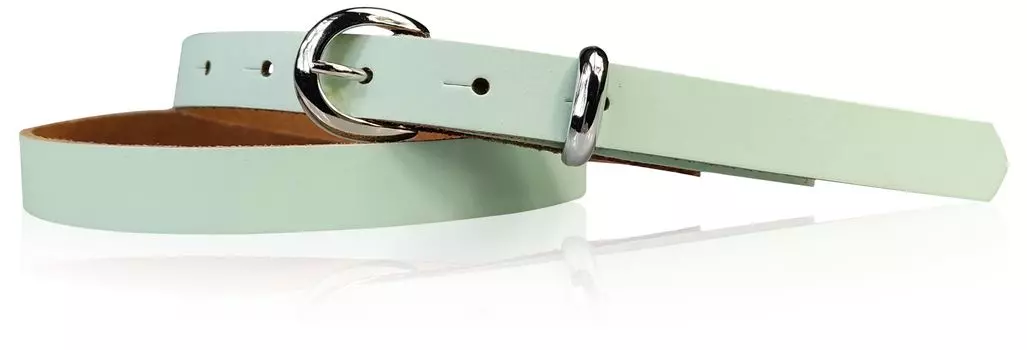 Кожаный ремень FRONHOFER, цвет Pistazie