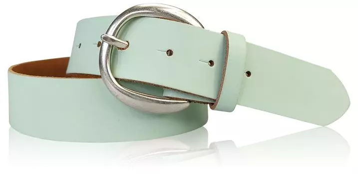 Кожаный ремень FRONHOFER, цвет Pistazie