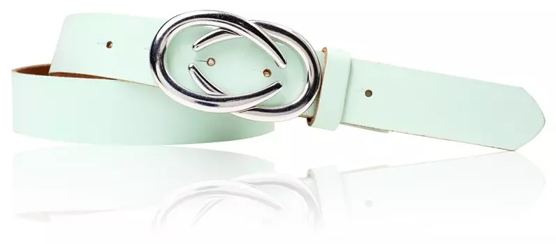 Кожаный ремень FRONHOFER, цвет Pistazie