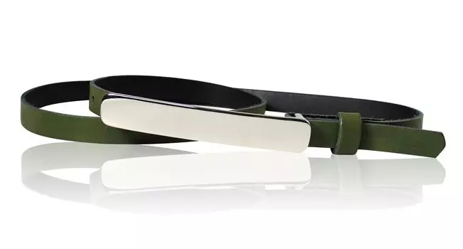 Кожаный ремень FRONHOFER, хаки