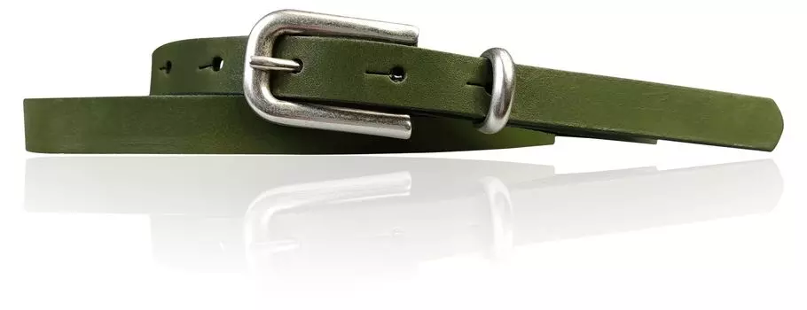 Кожаный ремень FRONHOFER, хаки