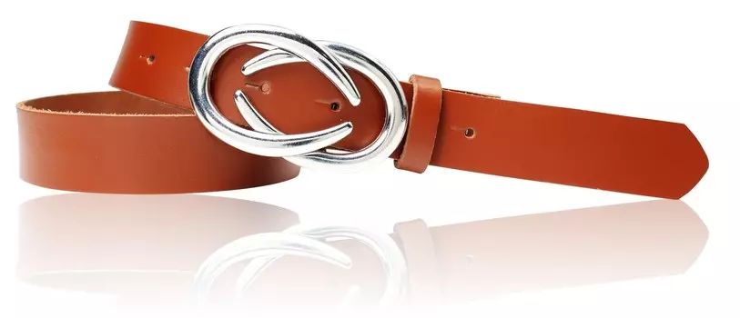 Кожаный ремень FRONHOFER, коньячный