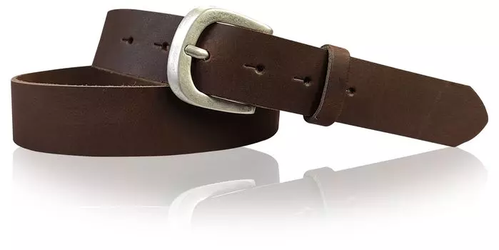 Кожаный ремень FRONHOFER, коричневый