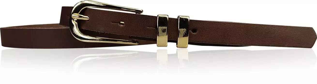 Кожаный ремень FRONHOFER, коричневый