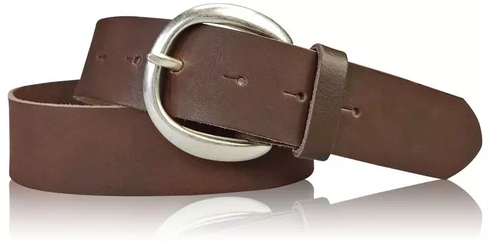 Кожаный ремень FRONHOFER, коричневый