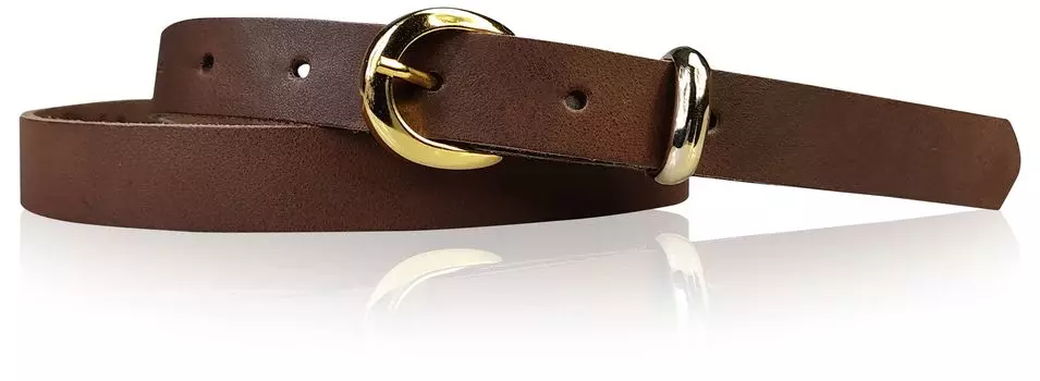 Кожаный ремень FRONHOFER, коричневый